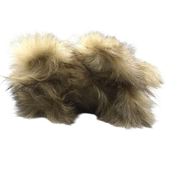 Antique Wire Hair Fox Terrier Puppy, Brown Dog Stuffed Animal Vintage Plush Schn - Picture 6 of 6